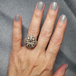 Sterling 925 silver and CZ ring